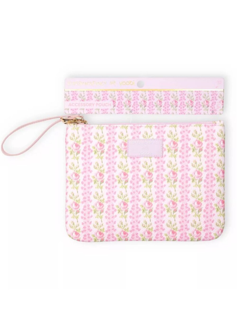 LoveShackFancy x Target - Yoobi Flat Zip Pencil Case - Blooming Heirloom